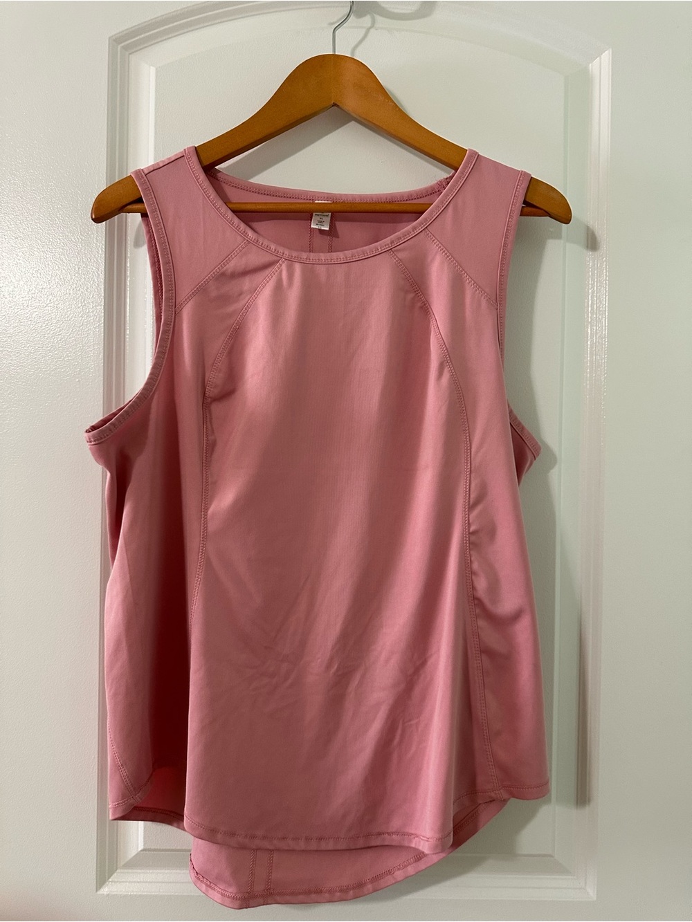 90 Degree By Reflex Pink Sleeveless Athletic Tank